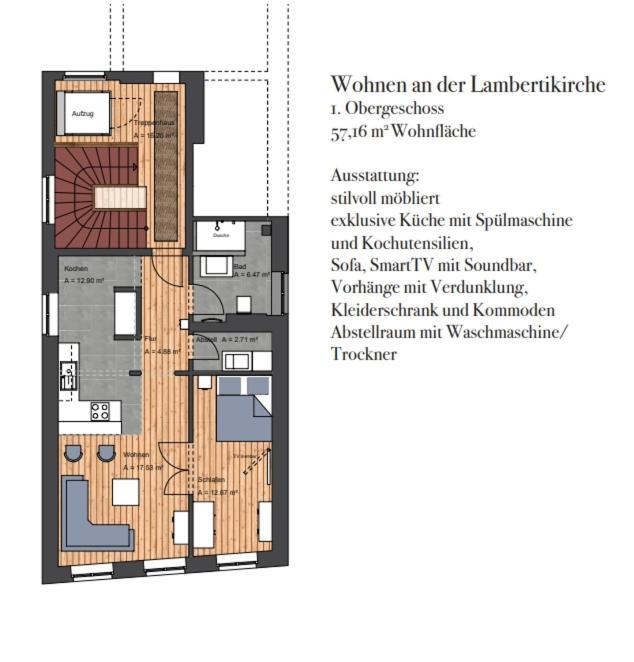 Wohnen Am Schlossplatz Oldenburg Bilik gambar